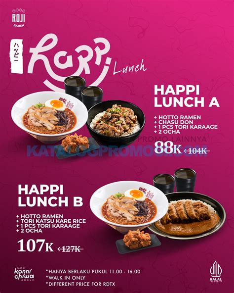 Makan Siang Hemat Pakai Promo Roji Ramen Kenyang Berdua Cuma 80 Ribu