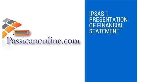 Ipsas Presentation Of Financial Statement Youtube