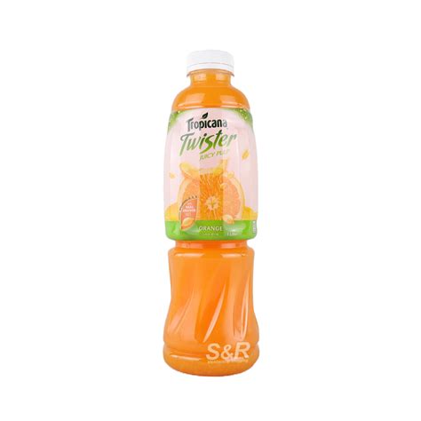 Tropicana Twister Juicy Pulp Orange Juice Drink 1L