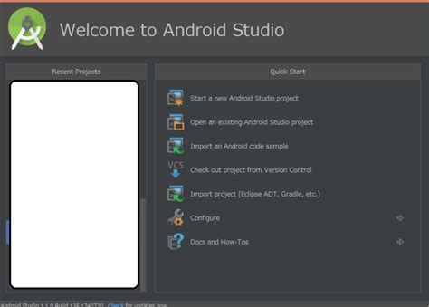 How to create a project in AndroidStudio | 9to5Tutorial