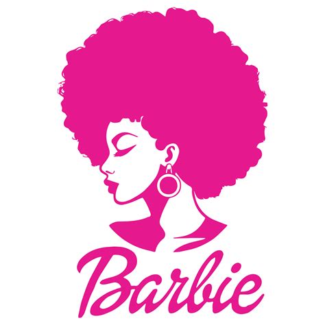 Barbie Afro Black Woman Svg Black Barbie Svg Afro Barbie Gir - Inspire Uplift