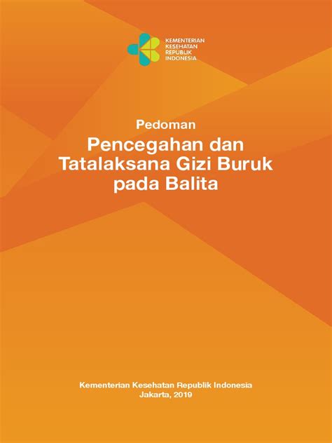 Pedoman Pencegahan Dan Tatalaksana Gizi Buruk Pada Balita Isi 06 Pdf