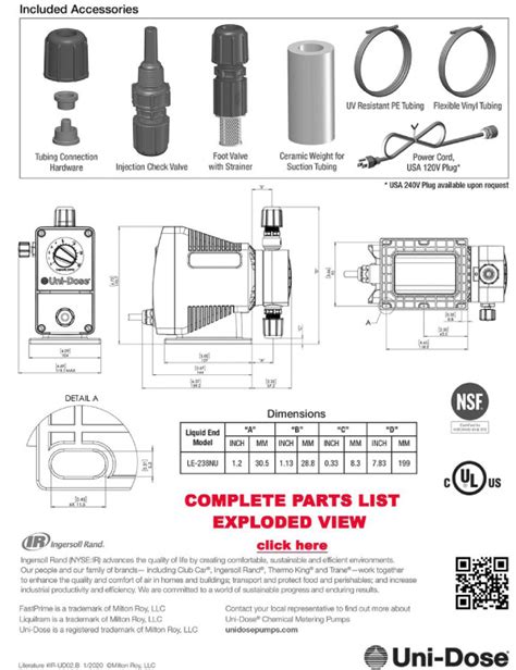 Unidose U Series Pumps Unidose