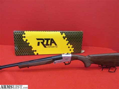 Armslist For Sale Used Ria Import Traditions Single Shot Shotgun