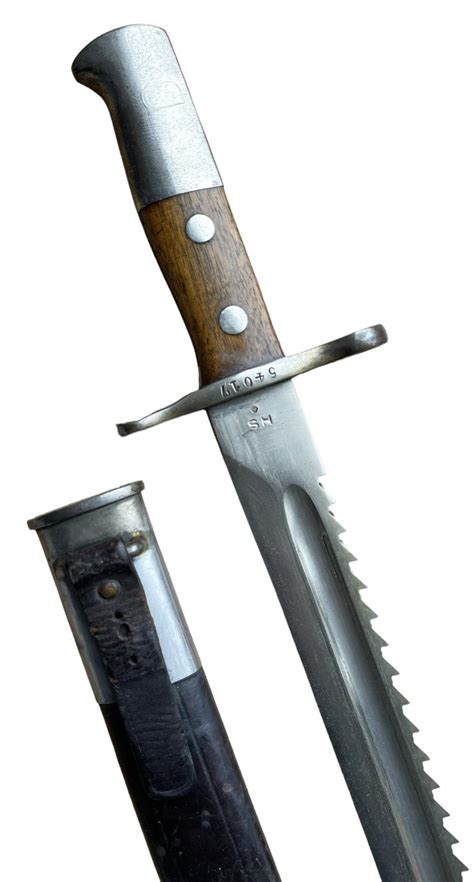 Imcs Militaria Swiss Schmidt Rubin Sawback Bayonet