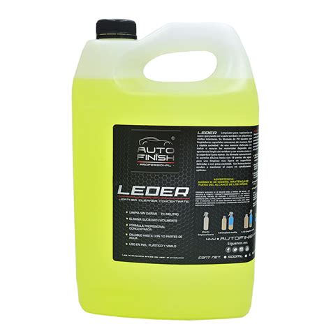 Leder Limpiador Para Cuero L Autofinish