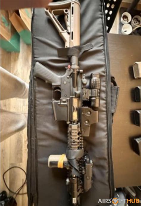 GHK MOD1 MK18 With Attachments Airsoft Hub Buy Sell Used Airsoft