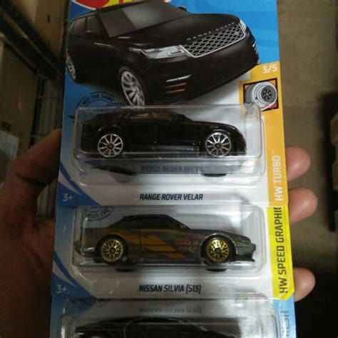 Promo Hot Wheels Ranger Rover Hitam Nissan Silvia S Bugatti Chiron Hitam Diskon Di