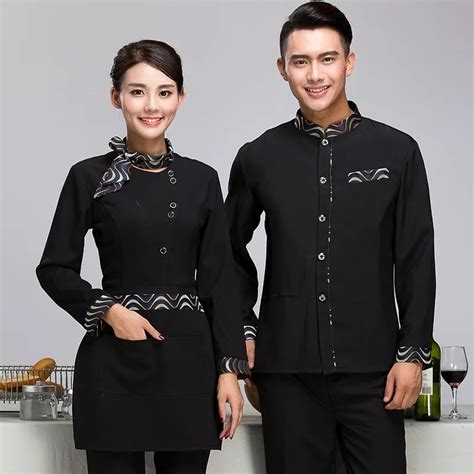 Autumn Wainter Women Restaurant Waiter Uniform Men Hotel Uniforms Hot ...