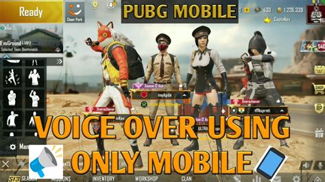 PUBG MOBILE Voice Over By Mobile Only First Try Of Voice Over PUBG