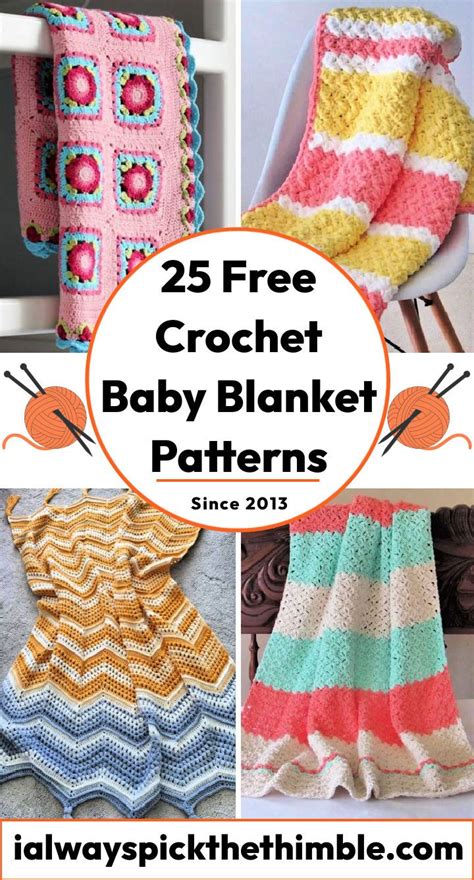 Modern Crochet Baby Blanket Patterns Free at Marcella Blackwell blog