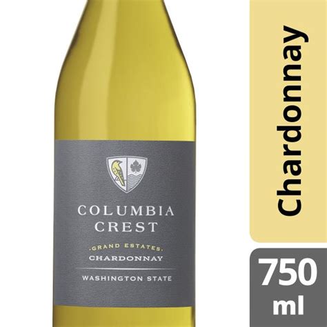 Columbia Crest Grand Estates Chardonnay Washington White Wine Publix