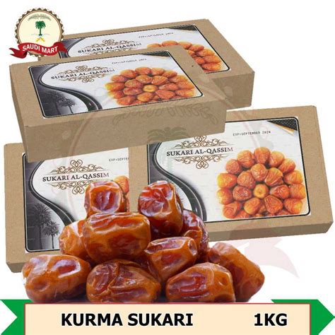 Jual New Kurma Sukari Al Qasim Nr Kg Kemasan Dus Shopee Indonesia