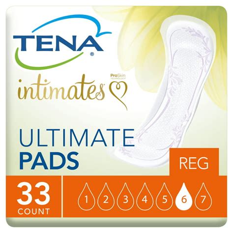 Tena Ultimate Incontinence Pad 33 Ct