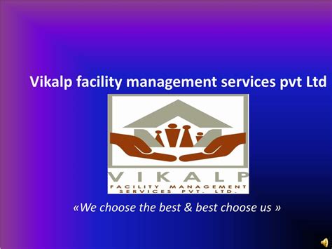 PPT - Vikalp facility management services pvt Ltd PowerPoint