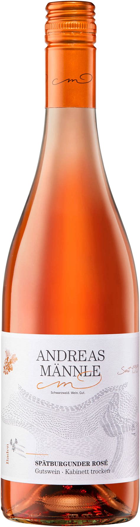 Spätburgunder Rosé Gutswein Trocken Andreas Männle Wein Shop