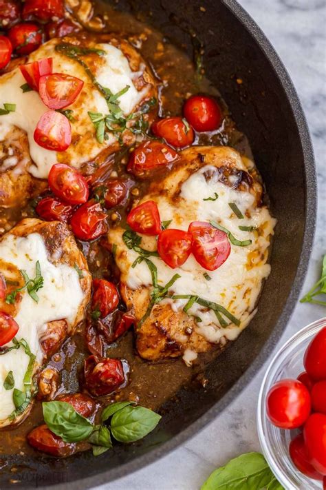 Chicken Caprese Skillet The Recipe Rebel Video