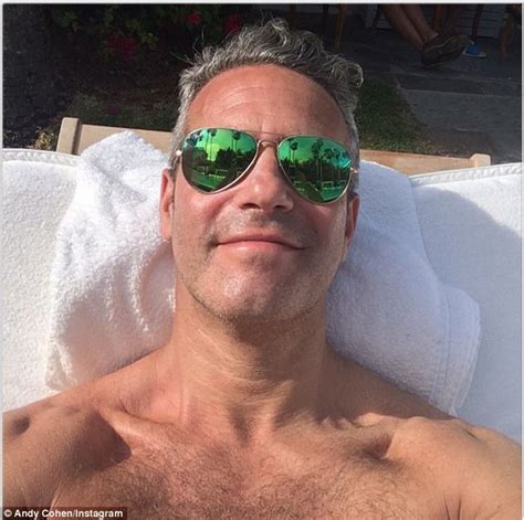 Andy Cohen 45 Shows Off His Buff Body On The Beach In Miami Daily