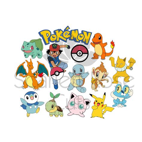 Pokemon Svg Cut Files For Cricut