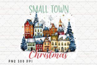 Small Town Hometown Merry Christmas Png Graphic By Flora Co Studio