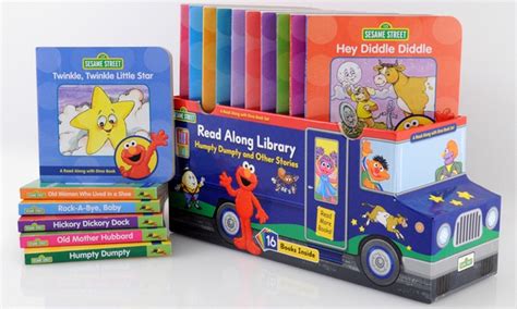 Sesame Street 16-Book Bus Set | Groupon Goods