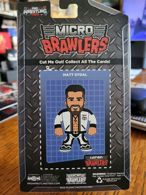 Matt Sydal Micro Brawler Pro Wrestling Crate Exclusive Aew Ebay