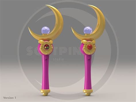 Sailor Moon - Moon Stick - EP34 version 3D model 3D printable | CGTrader