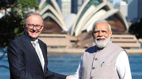 Pm Modi Raises Temple Attacks Discusses Trade Deal With Australian Pm