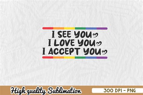 Love Acceptance Lgbt Sublimation Png Graphic By Zanynoti · Creative Fabrica