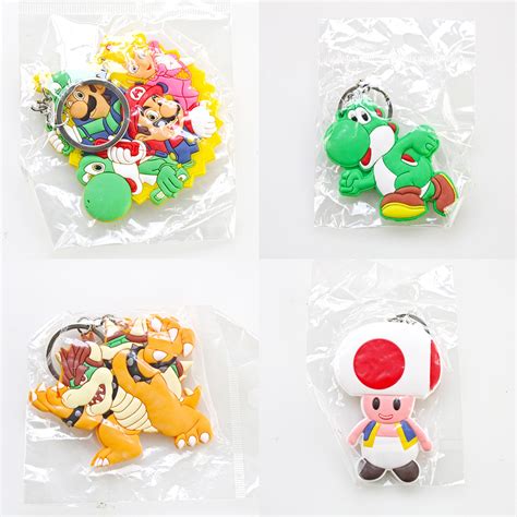 Nintendo Game Super Mario Bros Figura Luigi Bowser Yoshi Wario Toad