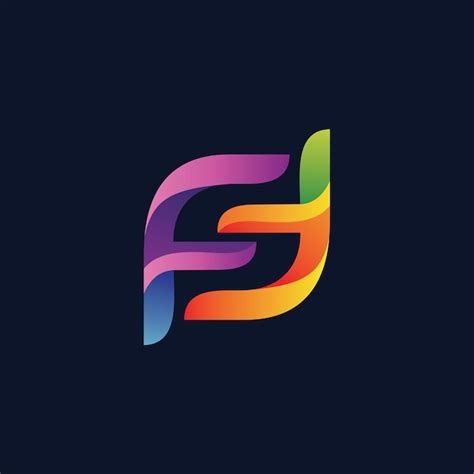 Dise O De Logotipo Letra F Vector Premium