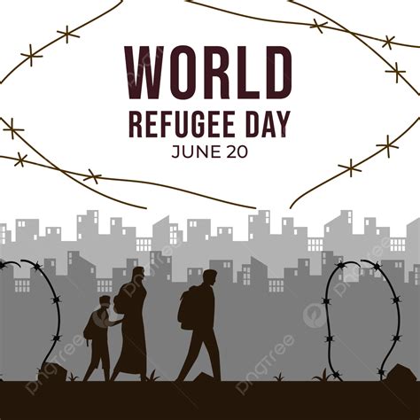 World Refugee Day Celebration Free Vector Design World Event Png And