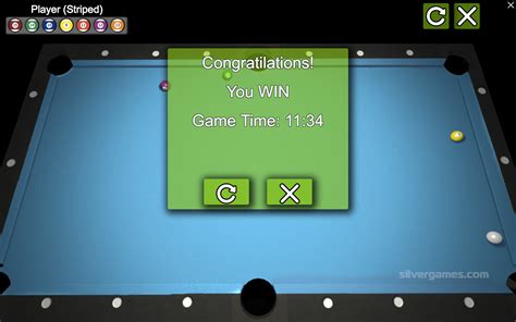 3D Pool - Play Online on SilverGames 🕹️