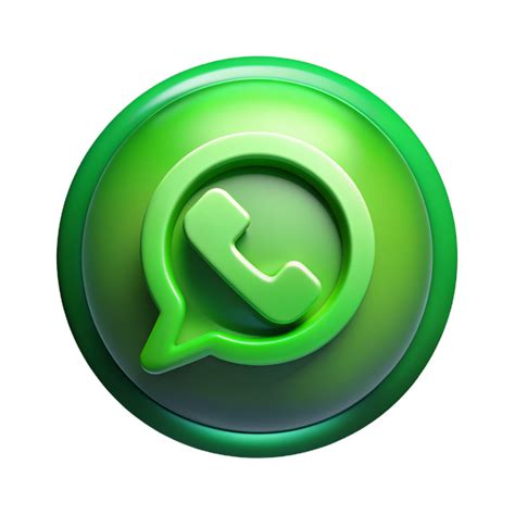 Whatsapp 3d Whatsapp Logo 3d Whatsapp Icon 3d Whatsapp Symbol 47248550 Png