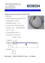 Pt100 Temperature Sensor TM1101 5 1500 Nanjing Bocon Science