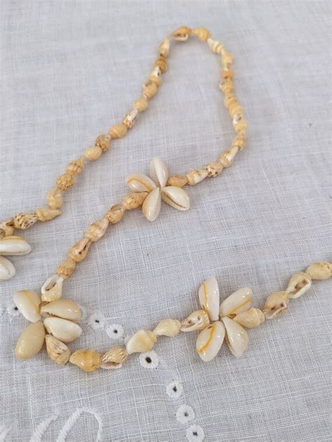 Vintage Seashell Cowrie Shell Hawaii An Style Boho Tr Gem