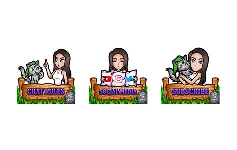 Twitch Panels - Custom Designs