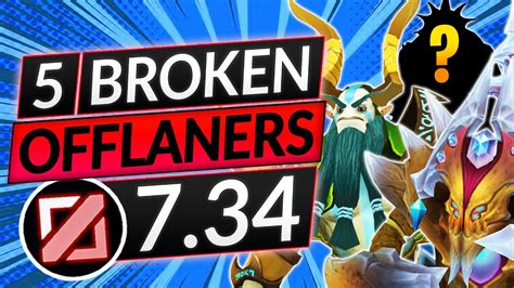 Most Broken Offlaners In The New Patch Best Offlane Heroes