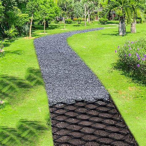 Amazon Expandable Honeycomb Geogrid Ground Grid Driveway Gravel