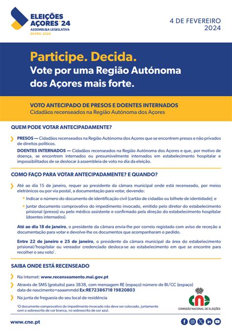 Elei O Da Assembleia Legislativa Da Regi O Aut Noma Dos A Ores Junta