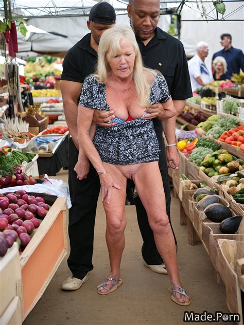 Porn Image Of Farmers Market 70 Tall British Interracial Sundress Woman