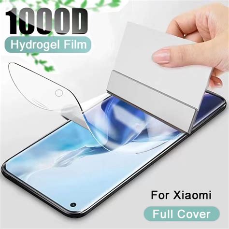 Cobertura Completa De Hidrogel Filme Para For Xiaomi Poco X6 M6 Pro F5