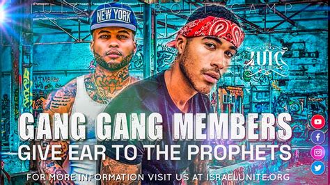 Iuic Gang Gang Members Give Ear To The Prophets Youtube