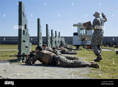 Tats Unis Les Marines Avec Diverses Unit S De La C Te Est