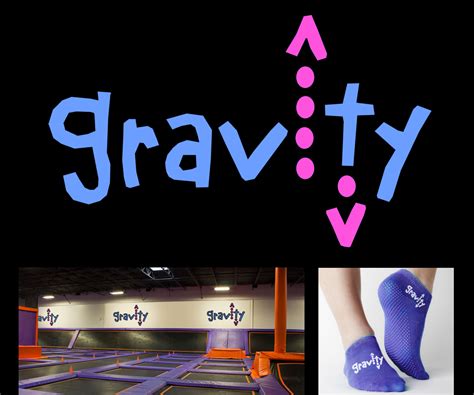 Bold Modern Logo Design For Gravity Trampoline Park By Rollover