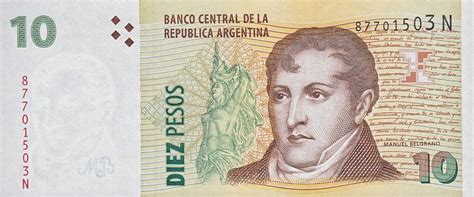 10 Reales A Pesos Argentinos - 10 Pesos - Argentine – Numista