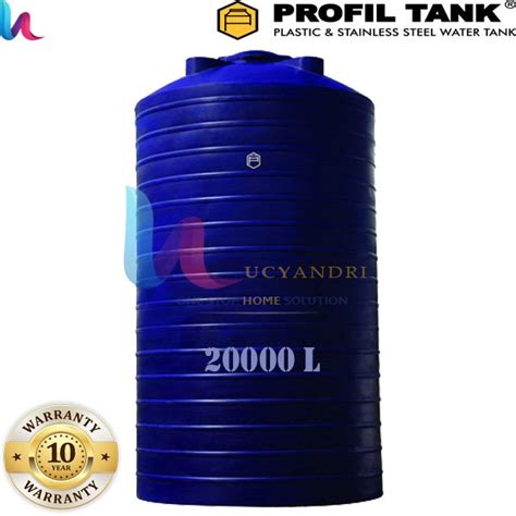 Jual Tangki Toren Tandon Air Plastik Profil Tank 20000 Liter TDA Di