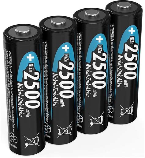 ANSMANN Nickel Zink Akku AA 1 6V 1600 MAh Mignon NiZn Ni Zn Accu AA