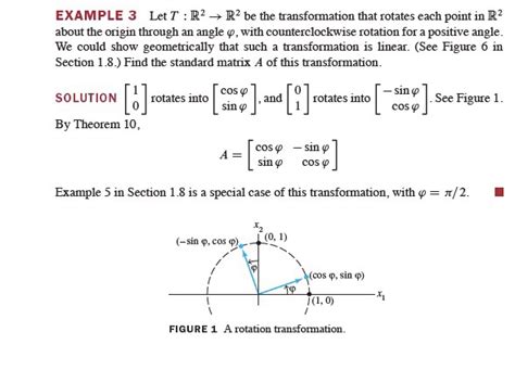 Solved Example Let T R R Be The Transformation That Chegg