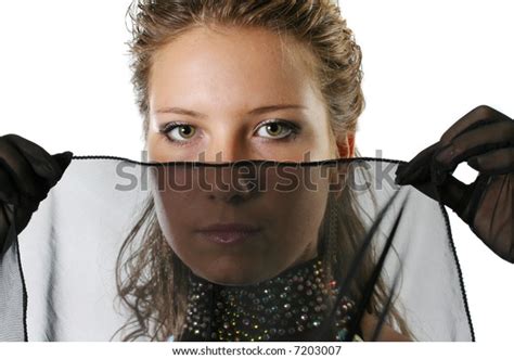 Girls Beauty Face Veil Portrait Beautiful Stock Photo Edit Now 7203007